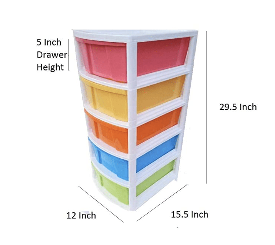 Plastic Organizer Tray for Modular Drawers Size 04 and 05