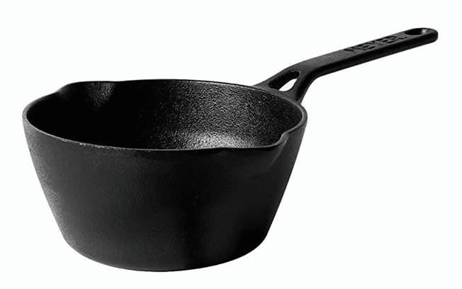 Pre-seasoned Cast Iron 2 Pk Skillets with Silicone Grips