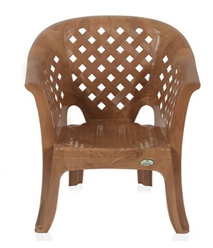 Nilkamal Enamora Polypropylene Set of 2 Chair Beige : : Home &  Kitchen