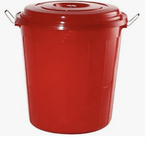 Nakoda Modern Round Bucket with Lid 60 Litre