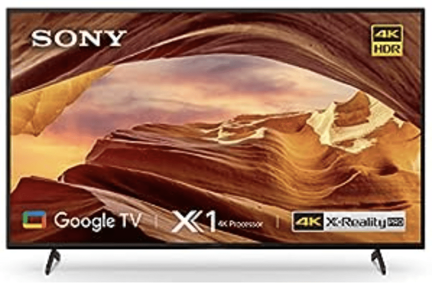 (65 TV Inch) Store LED SONY 163.9 Cm X75L Smart Velan HD (4K) - (KD-65X75L) Google Ultra
