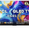 TCL 43C645 43'' QLED 4K Smart TV Black - Veli store