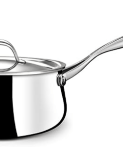  Stahl Triply Stainless Steel Sauce Pot with Lid I