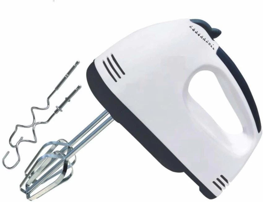 Black+Decker M300 300-Watt Hand Mixer (White and Grey) - Free Shipping