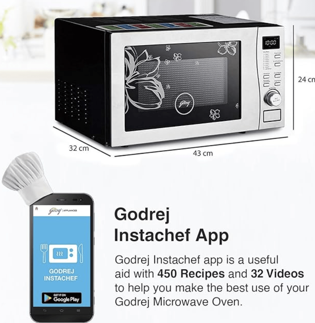 godrej insta cook microwave