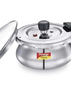 Prestige 2-Liter Deluxe Alpha Induction Base Stainless Steel Baby Handi Small Silver