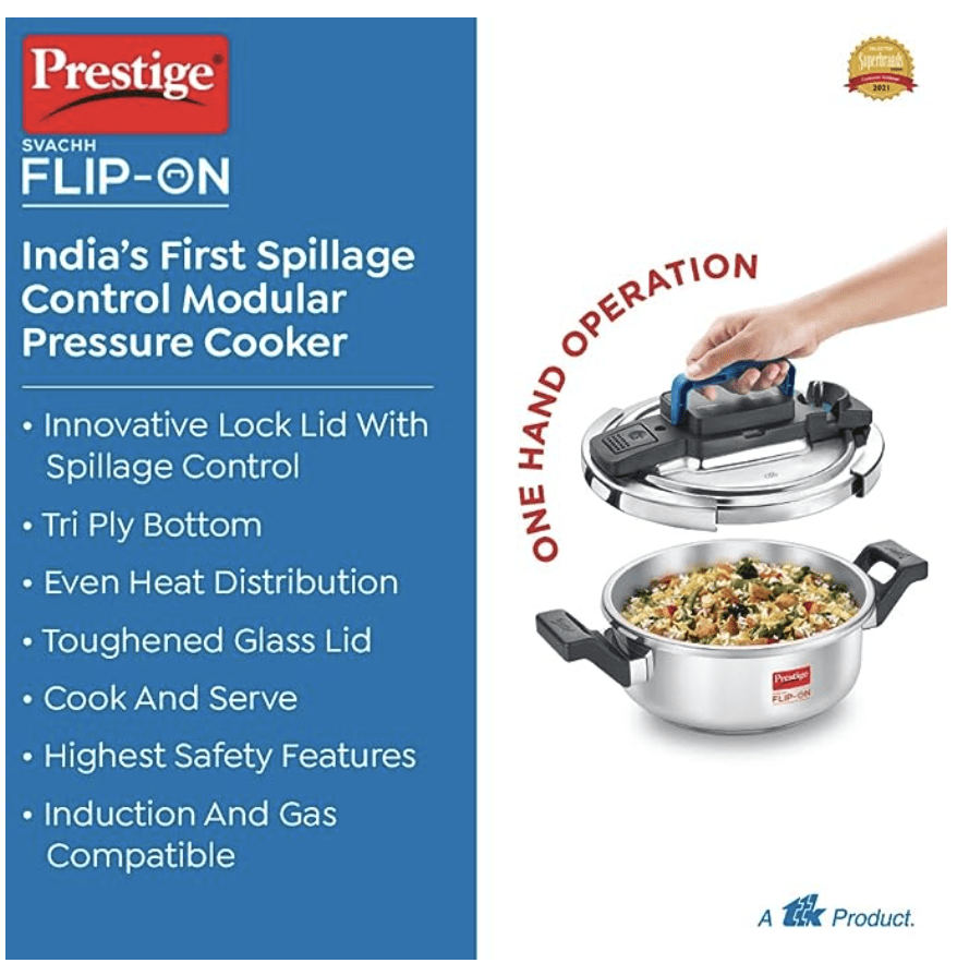 Prestige Flip On Cooker, Innovative Cooker