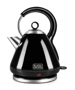 Black + Decker Plastic Electric Tea Kettle Black + Decker Color