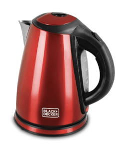 Black+Decker BXKE1801IN 2500-Watt 1.8-L Stainless Steel Electric Kettle, 360 Cordless Convenience