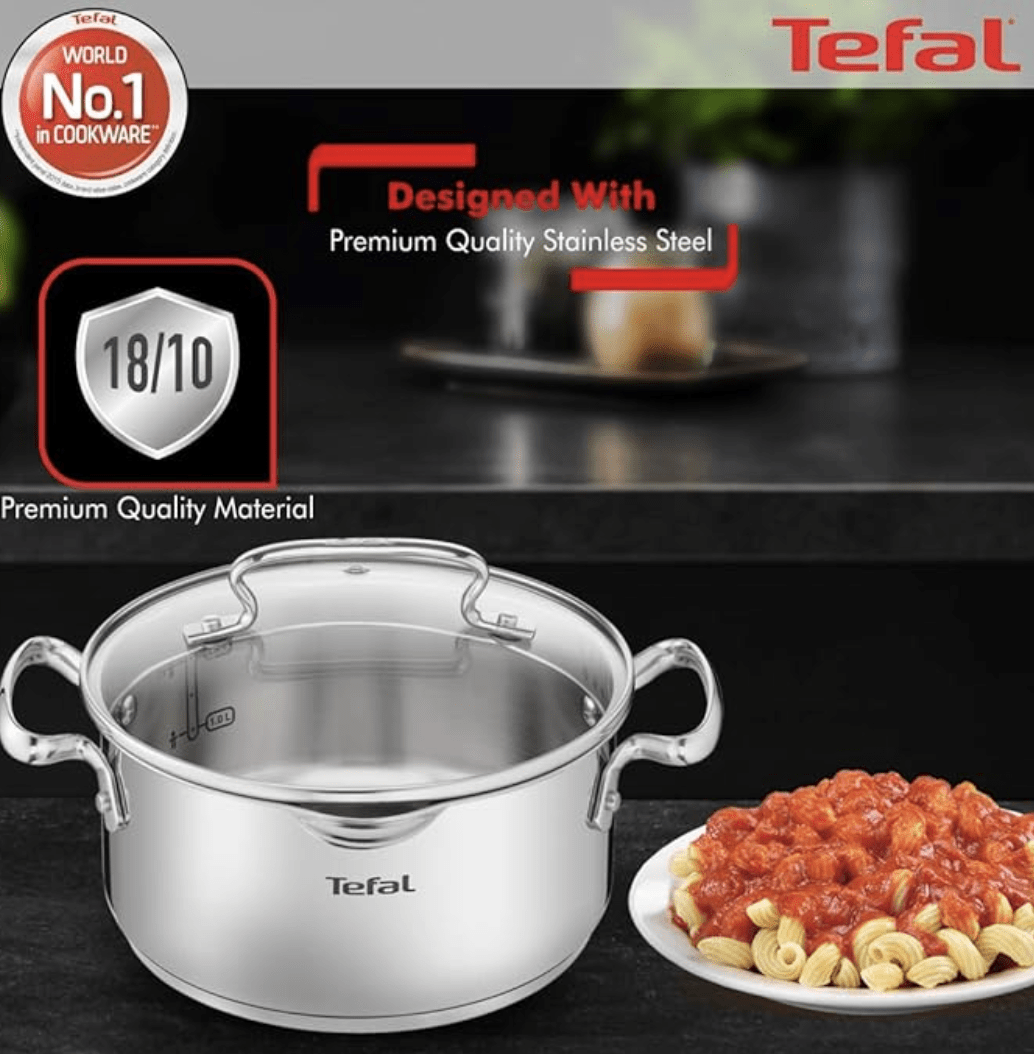 Cookware set DUETTO+, 10 pcs, Tefal 